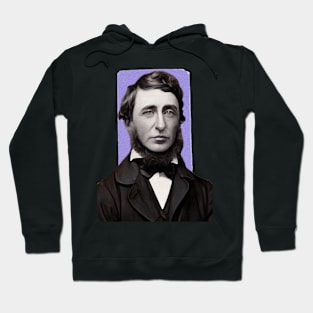 American Naturalist Henry David Thoreau illustration Hoodie